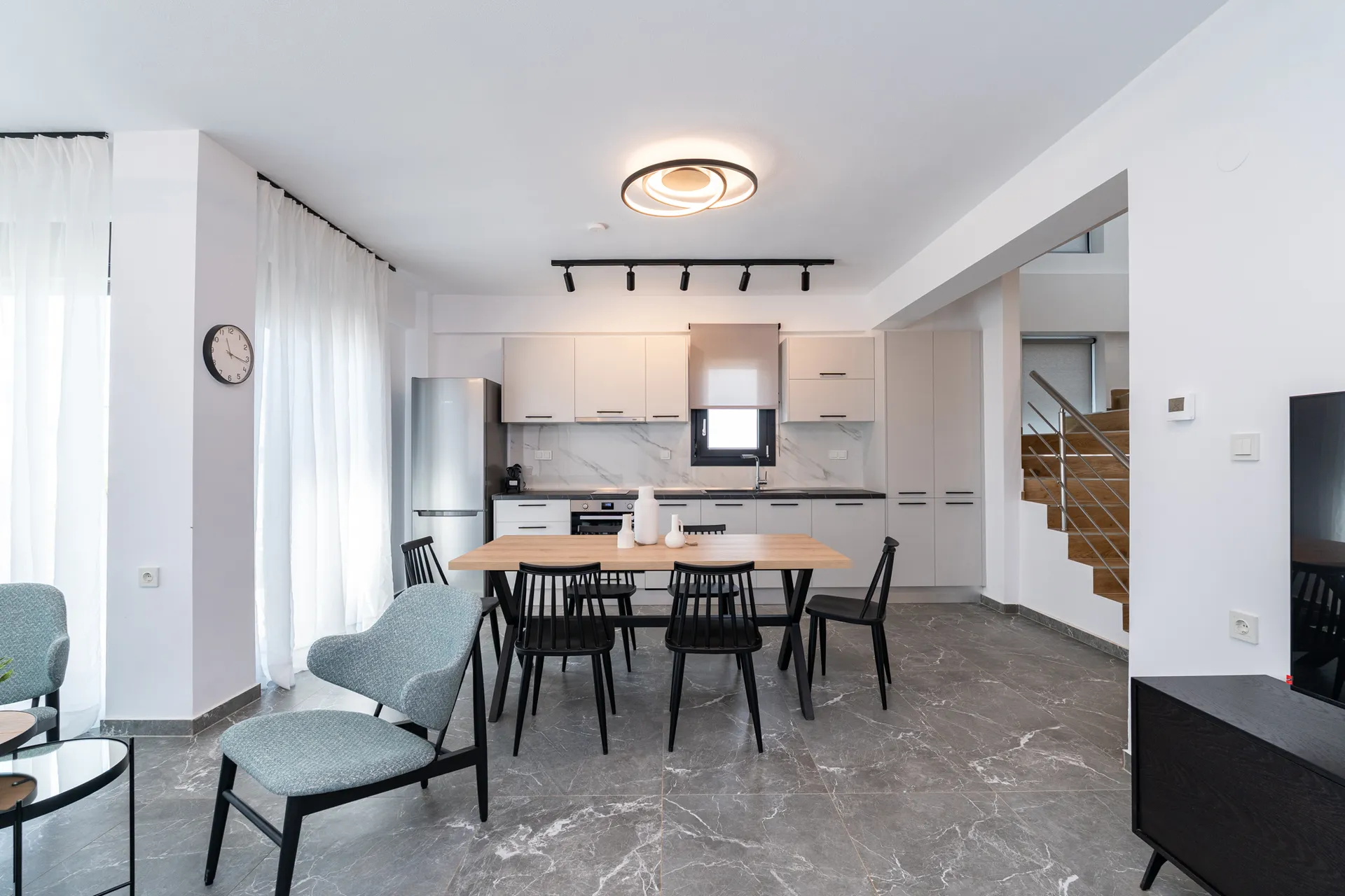 Tiara Holidays - Olympiada Residential Complex & Villas - Three-Bedroom villa with Private Pool & Rooftop - kitchen.webp